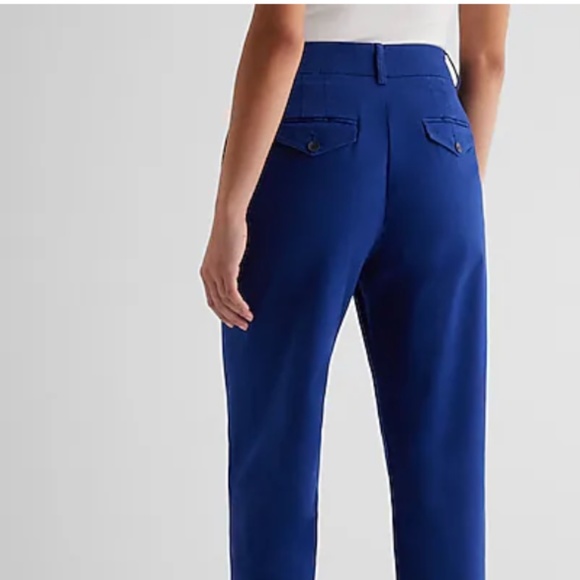 Express High Waisted Ankle Chino Pants - Picture 3 of 6